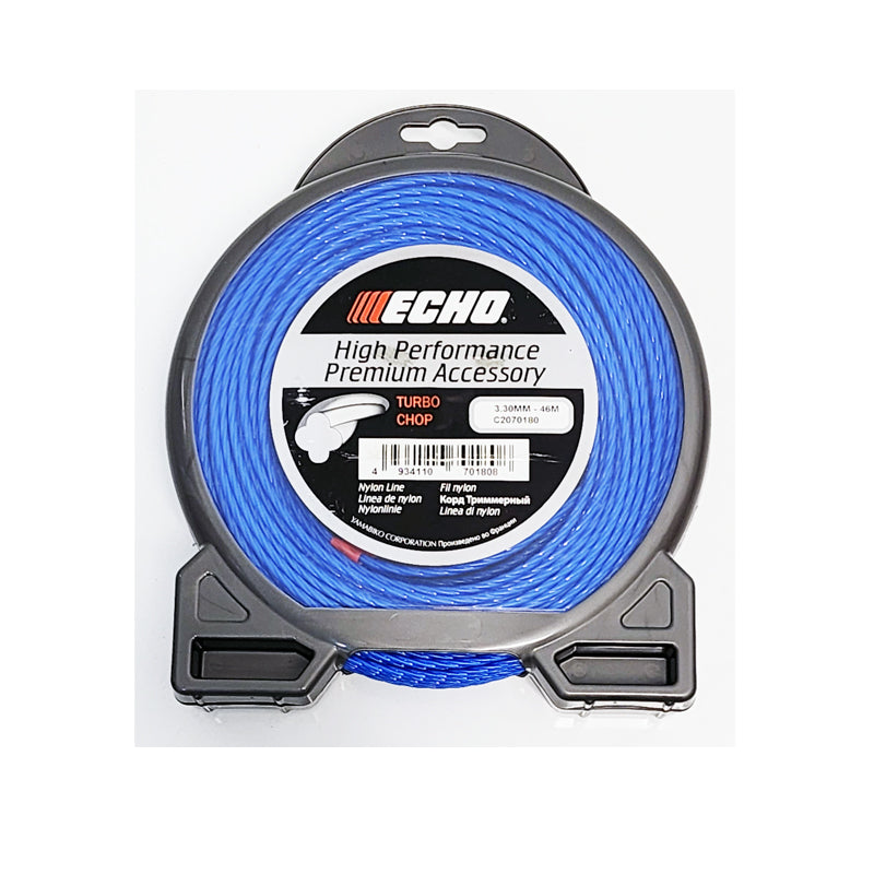 Echo Turbo Chop Twist Trimmer Line 3.3mm (0.130") 46 Meter Roll
