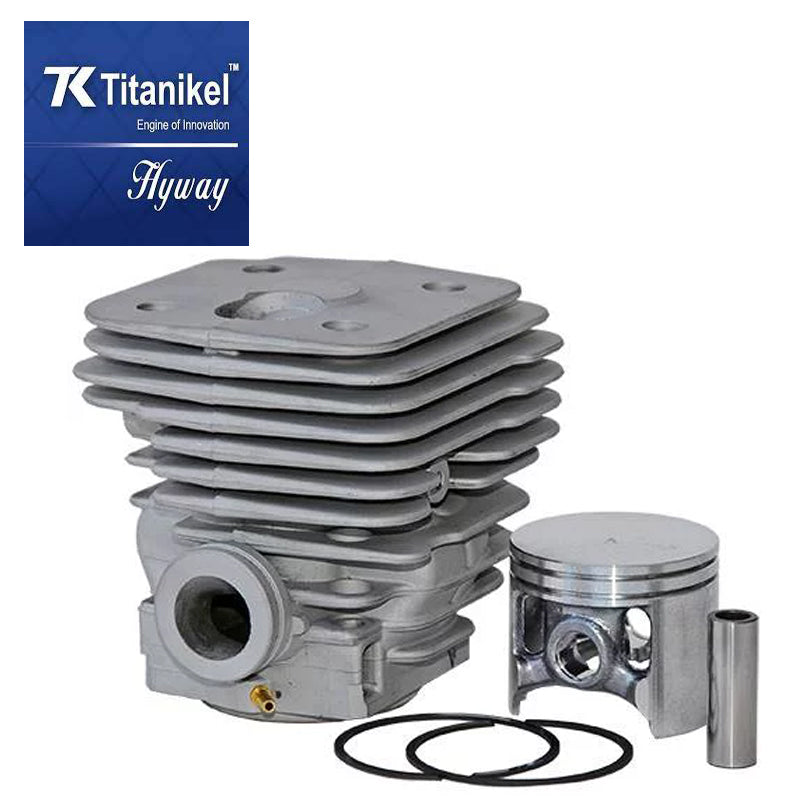Hyway Titanikel Big Bore Cylinder & Piston Kit for Husqvarna 395XP (58mm)
