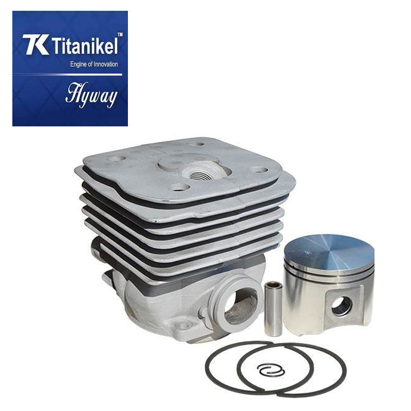Hyway Titanikel Big Bore Cylinder & Piston Kit Husqvarna 390XP (57mm)