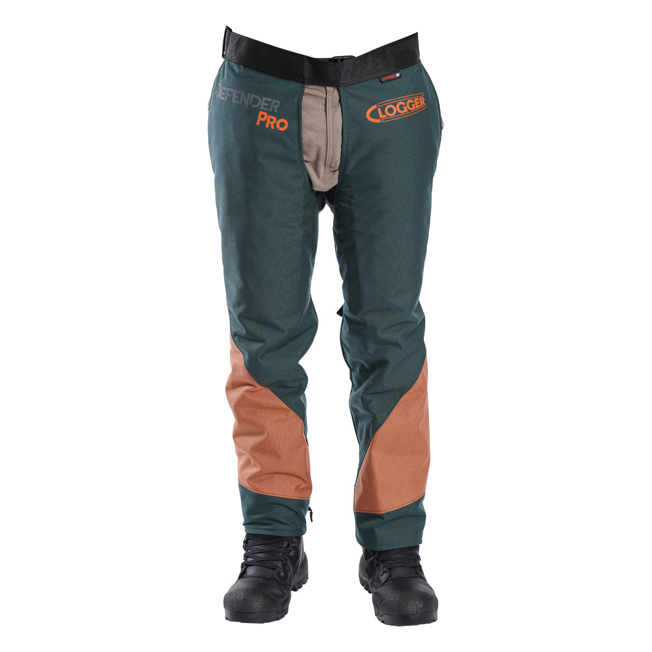 Clogger DefenderPRO Zipper Chainsaw Chaps - Large (41" Leg Length)
