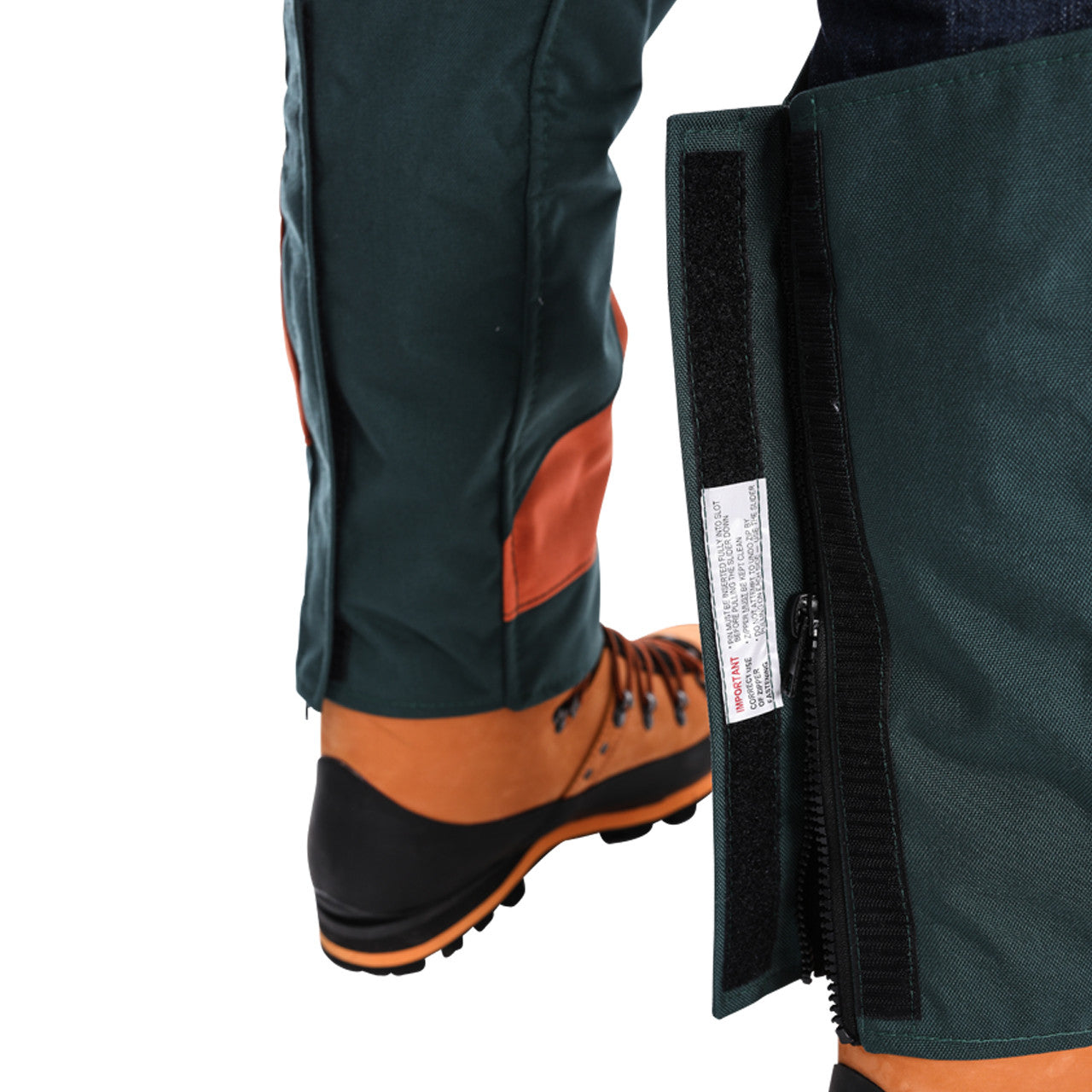Clogger DefenderPRO Zipper Chainsaw Chaps - Large (41" Leg Length)