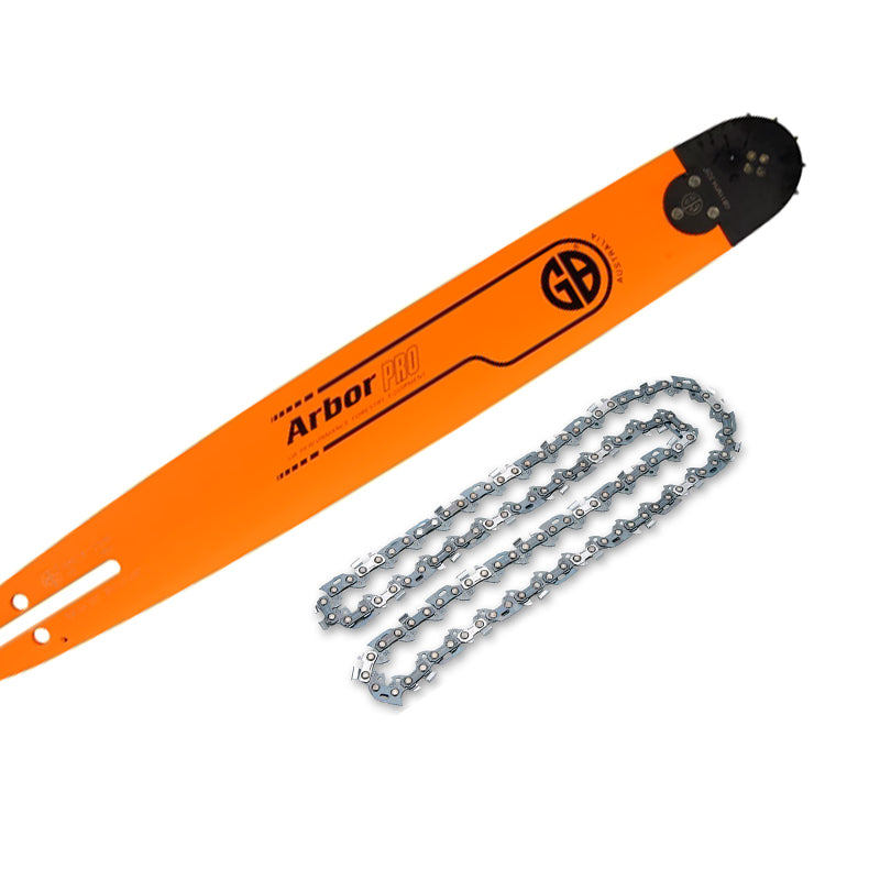 18" GB Arbor Pro Bar & Semi Chisel Chain for Echo & Shidnaiwa