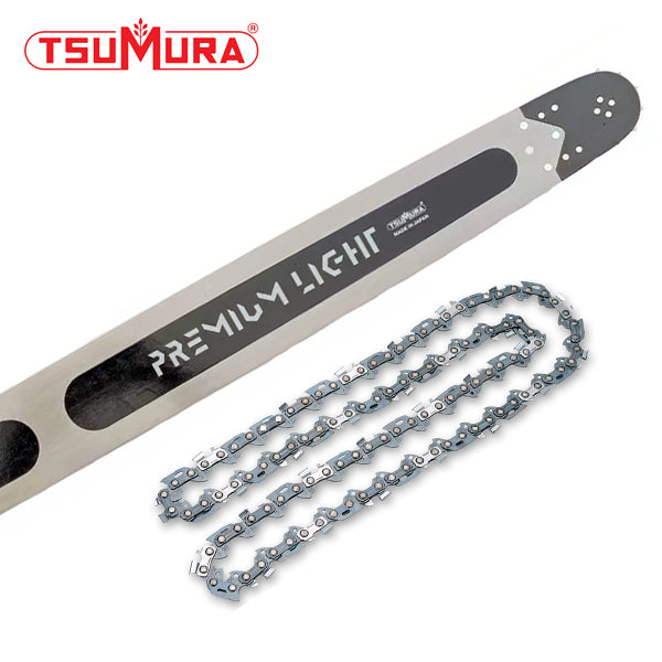 28" Tsumura Premium Light Weight Bar & Oregon Full Chisel Skip Chain for Stihl