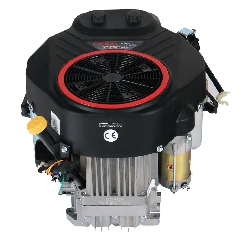 Loncin 25HP V-Twin engine with Muffler & Fuel Pump (LC2P80F)