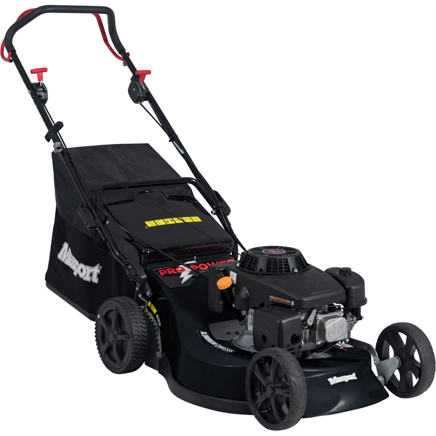Masport Pro Power AL S21 21"  3'n 1 Self Propelled Mower with 224cc 7.5HP Engine