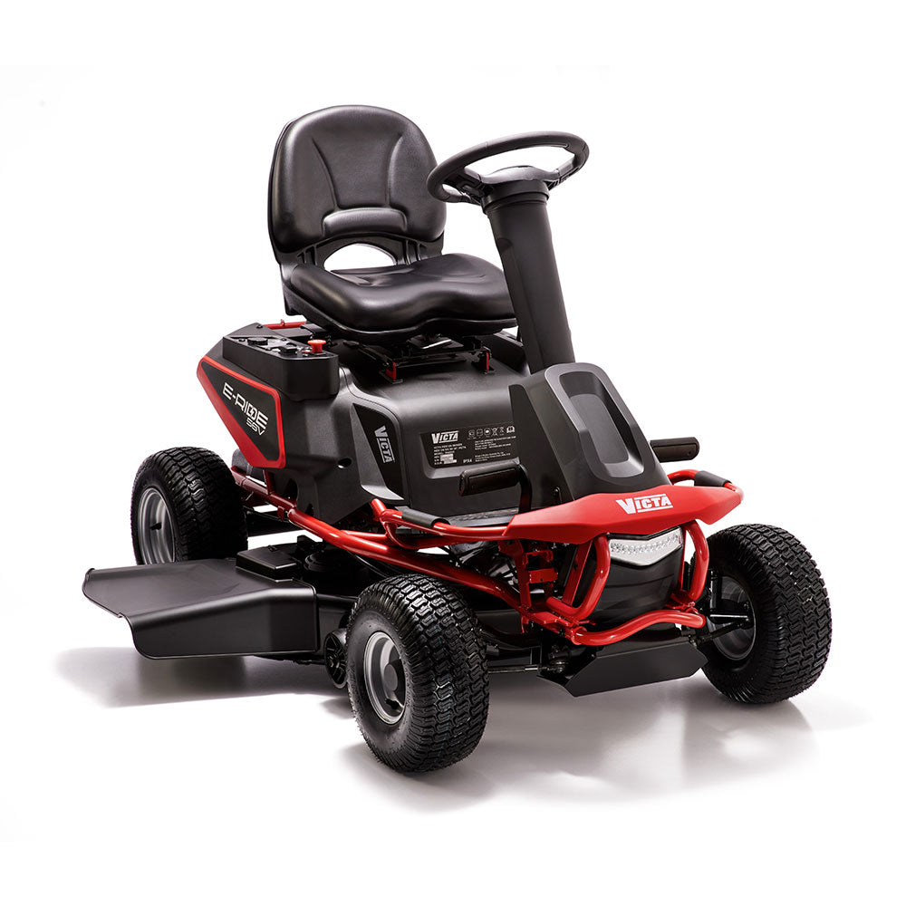 Victa E-Ride On, 38" Mowing Deck, 51.2V Lithium Ion Battery System