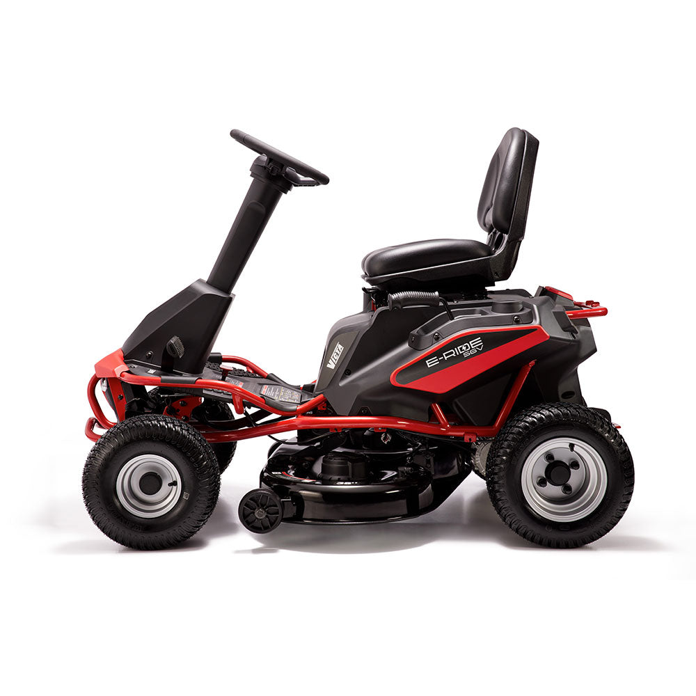 Victa E-Ride On, 38" Mowing Deck, 51.2V Lithium Ion Battery System