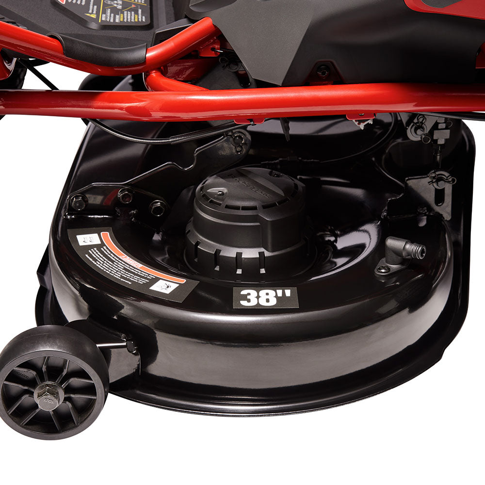 Victa E-Ride On, 38" Mowing Deck, 51.2V Lithium Ion Battery System