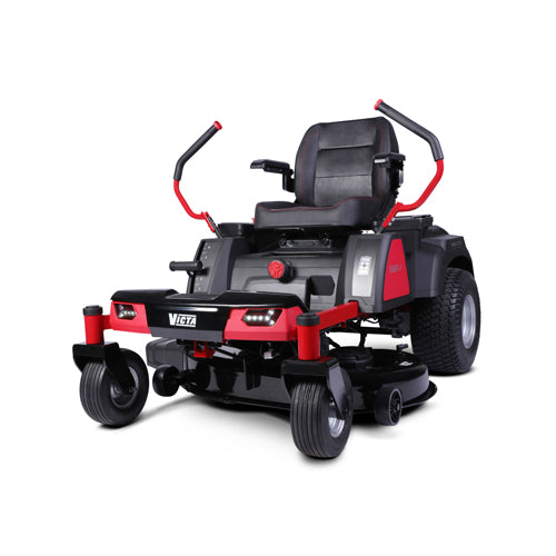 Victa E-Zero Turn Mower, 42" Mowing Deck, 51.2V Lithium Ion Battery System