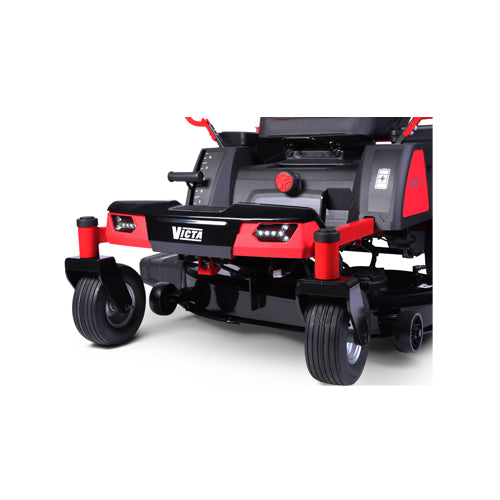 Victa E-Zero Turn Mower, 42" Mowing Deck, 51.2V Lithium Ion Battery System