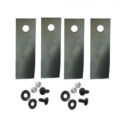 Masport 18" Flat Flail Blade & Bolt Set (4 Pack)