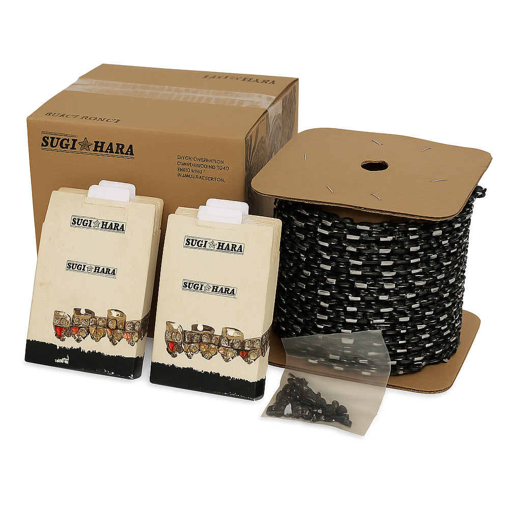 Sugi Hara 3/8" 0.058" Semi Chisel Chain - 100ft Roll